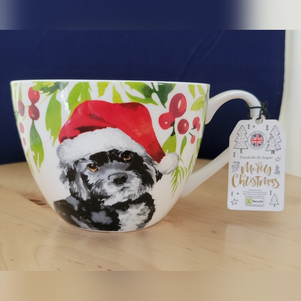 Portobello By Inspire Bone China Coffee Tea Cup Mug Dog Shih Tuz Doodle Terrier